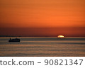 Sunset in the Seto Inland Sea 90821347