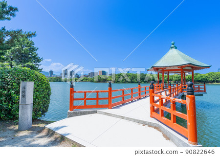 《Fukuoka Prefecture》 Ohori Park_Ukimido 90822646