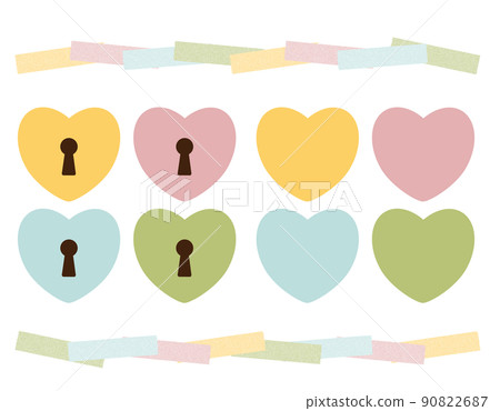 Locked heart set Locked heart set 90822687