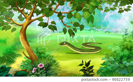 Slow Worm Limbless Lizard. Slow Worm Limbless Lizard. 90822759