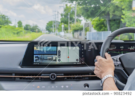 Country road drive Country road drive 90823492