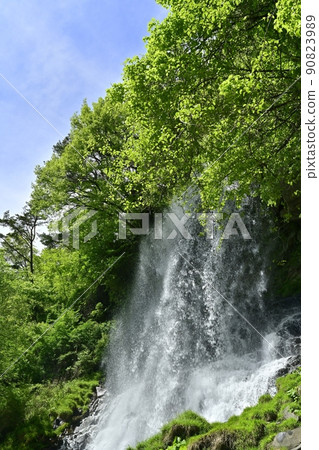 Yatsuya Gorges Tateshina Takahara的Otome瀑布 90823989
