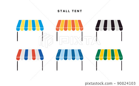 Marche stall tent set Marche stall tent set 90824103