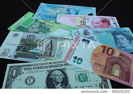 [Thumbnails of articles on foreign currencies, dollars, euros, pounds, foreign exchange, stock investment, etc.] Major foreign currencies 90826293