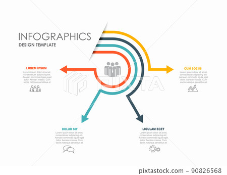 Infographic design template with place for your data. Vector illustration. Infographic design template with place for your data. Vector illustration. 90826568