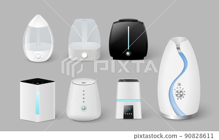 Realistic electronic humidifier home appliance set 90828611