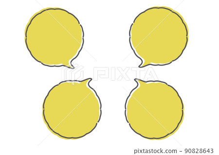 Yellow circular balloon 4-piece set Yellow circular balloon 4-piece set 90828643