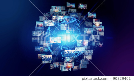 Global network digital transformation Global network digital transformation 90829401