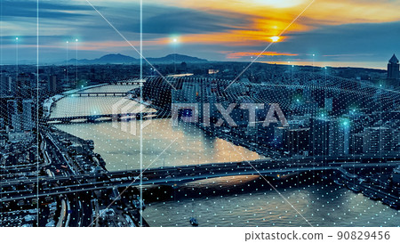 City and network City and network 90829456