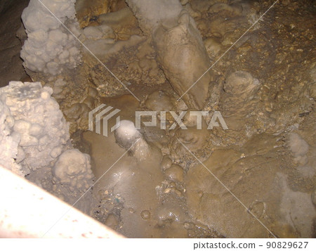 A stalactite A stalactite 90829627