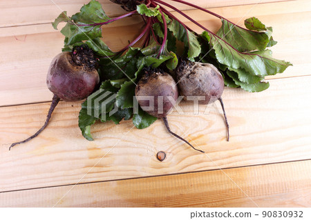 Beets on table Beets on table 90830932