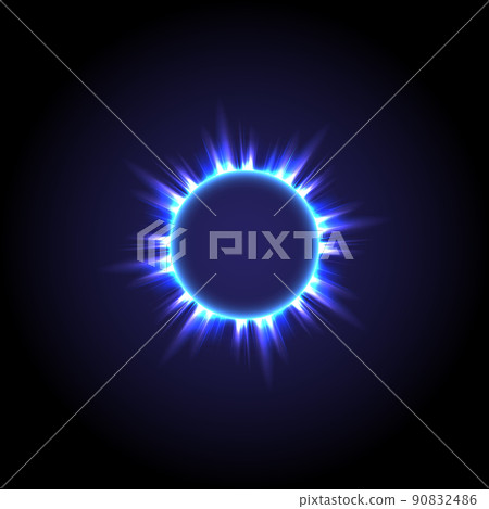 Glowing circle. Sunshine, Light , ray and sparking ring. Colorful tunnel. Bright border. Blue flame magic portal. Luminous electron and glint swirling. Fireworks model Glowing circle. Sunshine, Light , ray and sparking ring. Colorful tunnel. Bright border. Blue flame magic portal. Luminous electron and glint swirling. Fireworks model 90832486