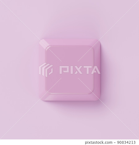 Pink background. Abstract object and technology concept. 3D illustration rendering Pink background. Abstract object and technology concept. 3D illustration rendering 90834213