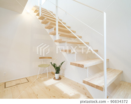 Stairs of new housing 90834372