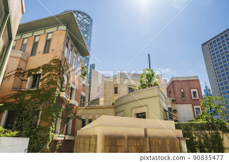 川崎市商業綜合體“La Cittadella”的街景[神奈川縣川崎市] 90835477
