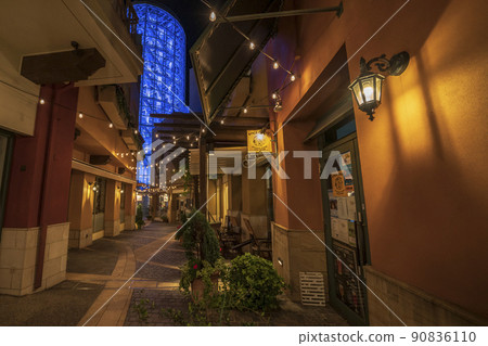 Cityscape of the commercial complex "La Cittadella" in Kawasaki [Kawasaki City, Kanagawa Prefecture] 90836110