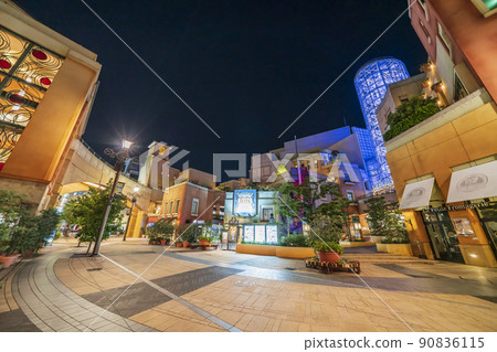 Kawasaki La Cittadella Scenery of Cinecitta Street [Kawasaki City, Kanagawa Prefecture] 90836115