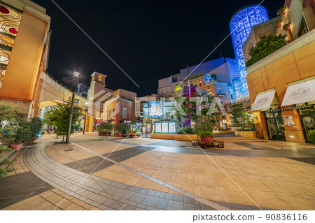 Kawasaki La Cittadella Scenery of Cinecitta Street [Kawasaki City, Kanagawa Prefecture] 90836116