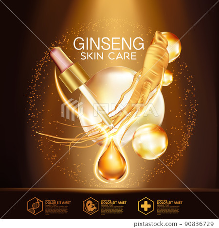 Ginseng  Serum  Skin Care Cosmetic 90836729