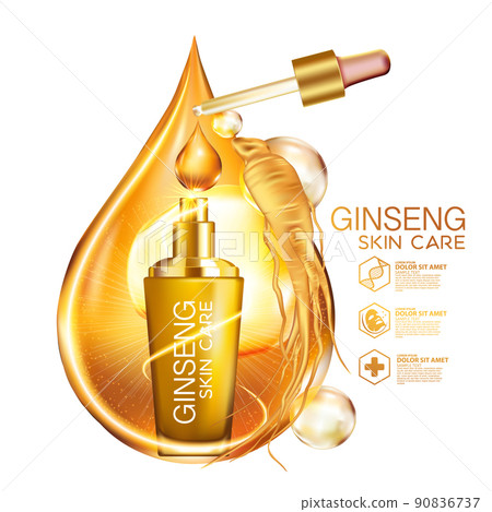 Ginseng  Serum  Skin Care Cosmetic 90836737