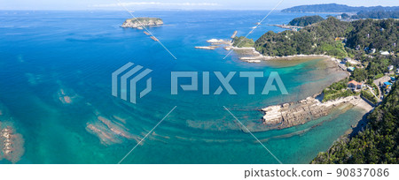 Aerial view "Chiba Prefecture" Uraga Suido / Ukishima (Kyonan Town) Aerial view "Chiba Prefecture" Uraga Suido / Ukishima (Kyonan Town) 90837086