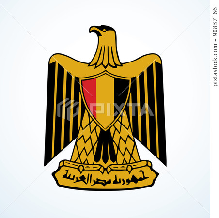 Symbol of Egypt. Vector drawing icon Symbol of Egypt. Vector drawing icon 90837166