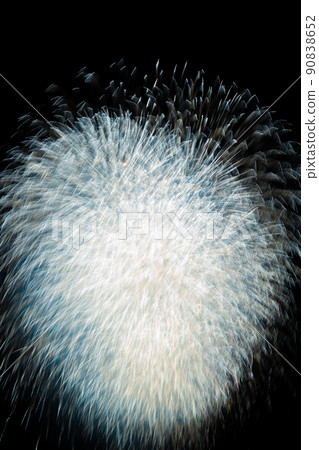 Fireworks at the Yokohama Port Festival, Yokohama City, Kanagawa Prefecture 90838652