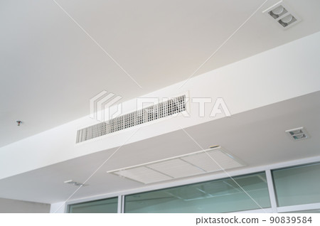 Ceiling mounted cassette type air conditioner... 90839584