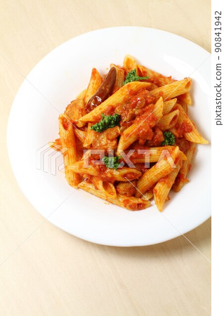 Penne arabiata, chicken arabiata Penne arabiata, chicken arabiata 90841942