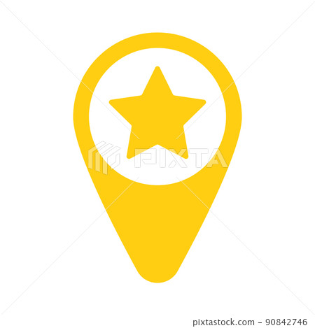 Favorite place. Map pin on the map Favorite place. Map pin on the map 90842746