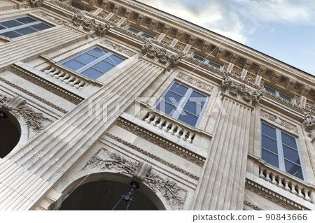 Stylish French stoned architecture Stylish French stoned architecture 90843666