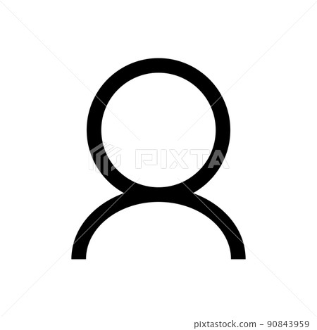 Person icon. User icon. Person icon. User icon. 90843959