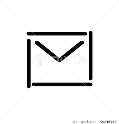 Email / letter icon - Stock Illustration [90846341] - PIXTA