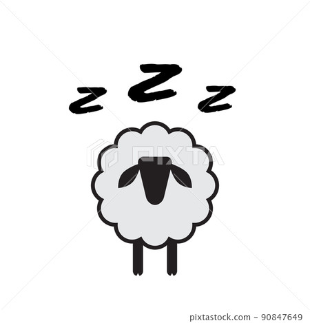 Zzz Icon, Snoring Symbol, Zzzz pictogram Zzz Icon, Snoring Symbol, Zzzz pictogram 90847649