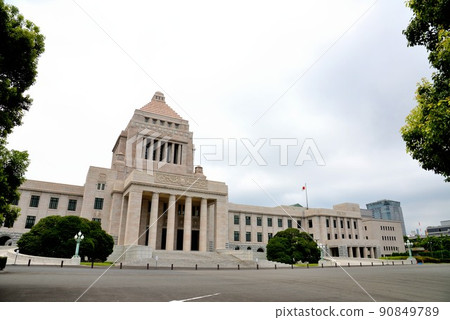 The center of politics, the Diet Building 90849789