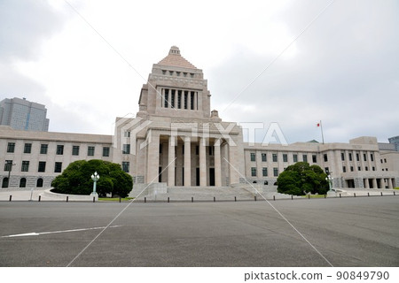 The center of politics, the Diet Building The center of politics, the Diet Building 90849790
