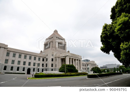 The center of politics, the Diet Building The center of politics, the Diet Building 90849791