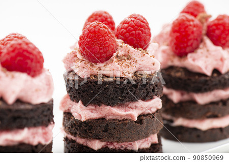Chocolate Raspberry Gateaux 90850969