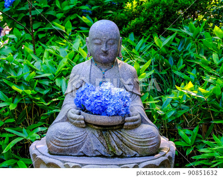 地藏所持的繡球花 90851632