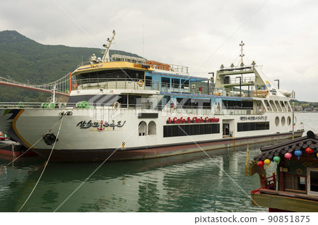 Hallyeohaesang National Park, Namhae Bridge Pleasure Boat Marine Land 90851875
