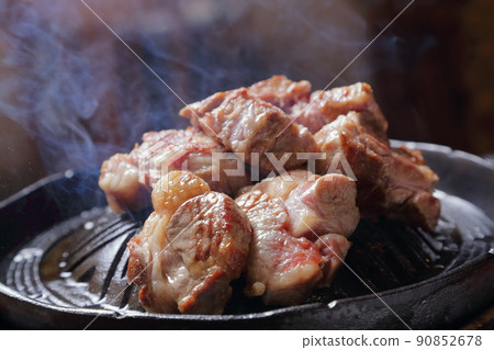 Genghis Khan, grill lamb meat 90852678