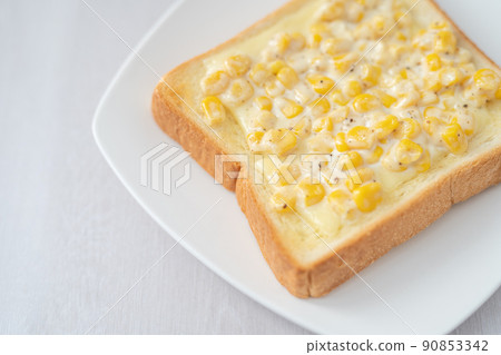 Handmade corn mayo toast Handmade corn mayo toast 90853342