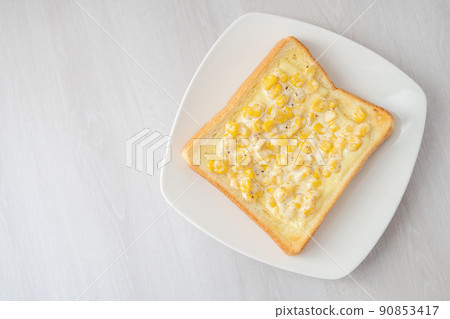 Handmade corn mayo toast Handmade corn mayo toast 90853417