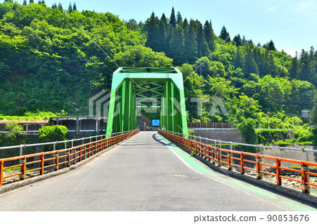 Yurii Bridge / Around the Chikuma River (Sakae Village, Nagano Prefecture) [2022.5] 90853676