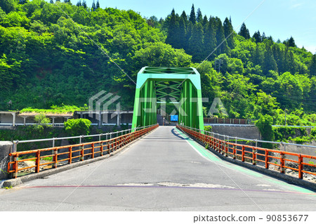 Yurii Bridge / Around the Chikuma River (Sakae Village, Nagano Prefecture) [2022.5] 90853677