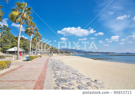 [Miyazaki Beach (Kira Waikiki Beach)] Miyazaki, Kira-cho, Nishio City, Aichi Prefecture 90853721