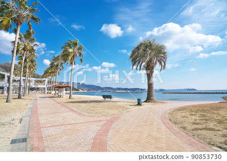 [Miyazaki Beach (Kira Waikiki Beach)] Miyazaki, Kira-cho, Nishio City, Aichi Prefecture 90853730