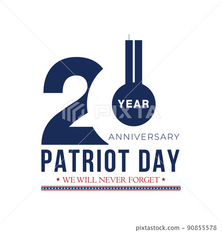 Patriot Day 9 11 USA Background Illustration 90855578