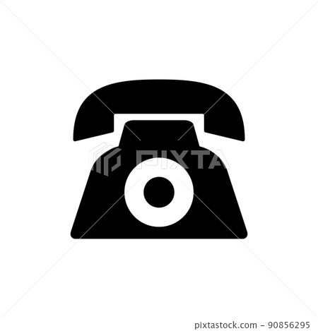 Landline phone icon 90856295