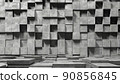 Concrete cube background 90856845